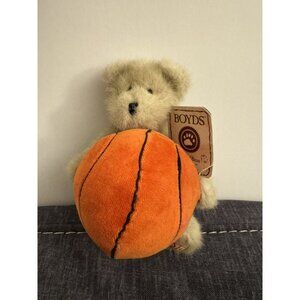 Boyds Bears The Head Bear Heirloom Basketball Plush BB37